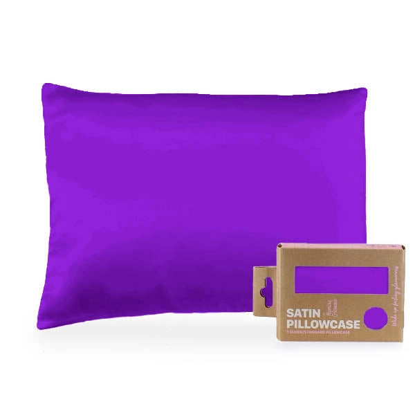 Eco-Friendly Satin Pillowcase – Gentle on Hair & Skin, Sustainably Packaged