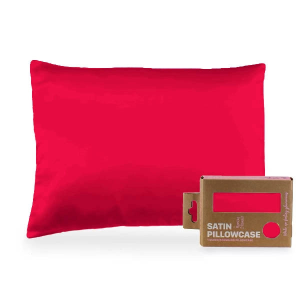 Eco-Friendly Satin Pillowcase – Gentle on Hair & Skin, Sustainably Packaged