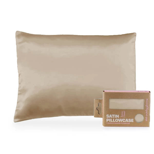 Eco-Friendly Satin Pillowcase – Gentle on Hair & Skin, Sustainably Packaged