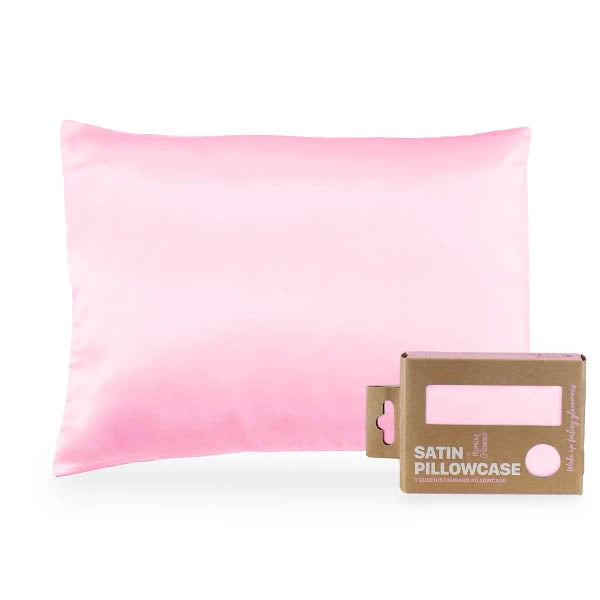 Eco-Friendly Satin Pillowcase – Gentle on Hair & Skin, Sustainably Packaged